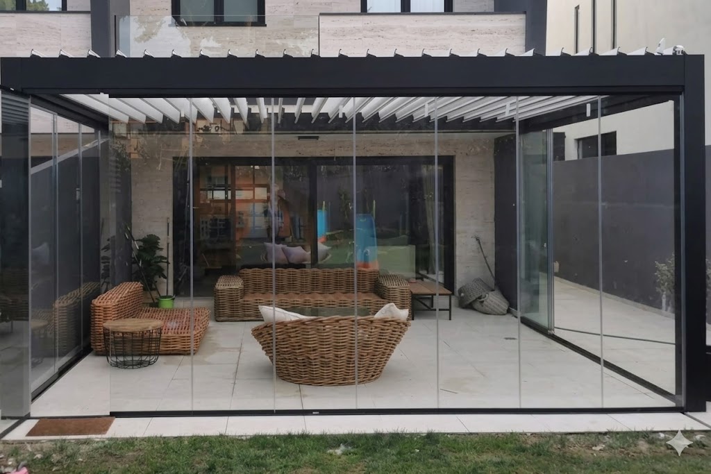 Pérgolas en Aluminio y Vidrio